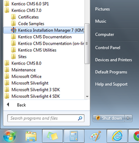 Running KIM 7.0 in Windows