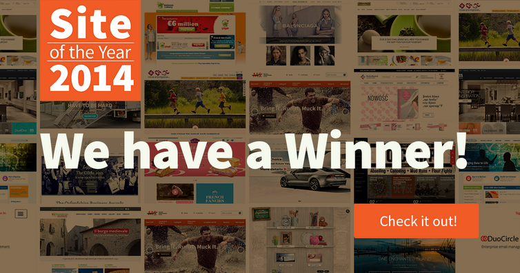 Site of the Year 2014 - Winners