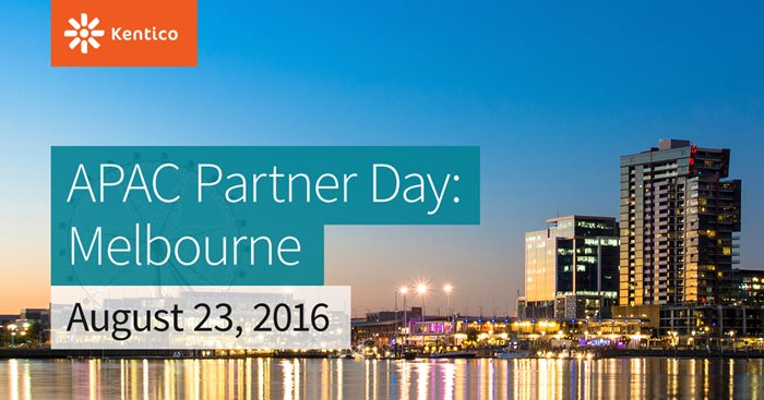 Kentico APAC Partner Day - Melbourne