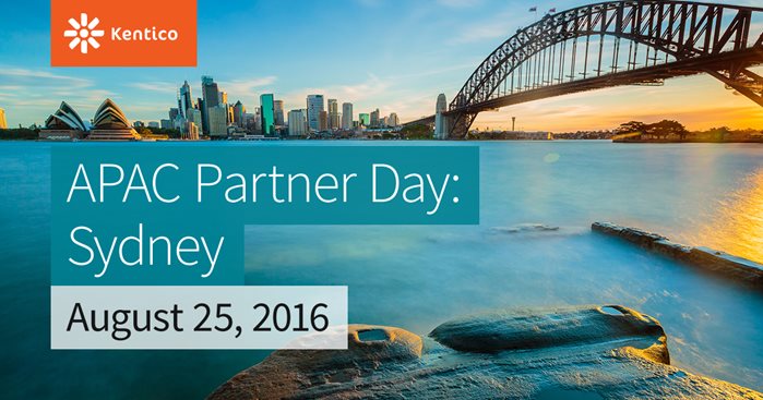 Kentico APAC Partner Day - Sydney