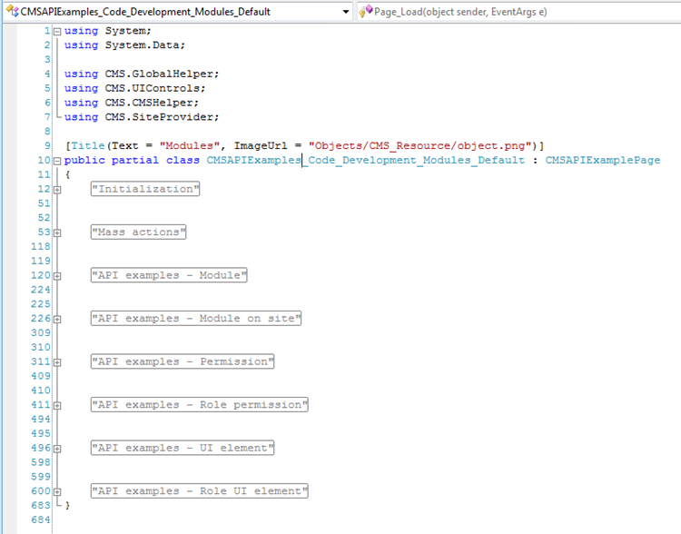 Kentico CMS API examples - Code Kentico CMS API examples - Code
