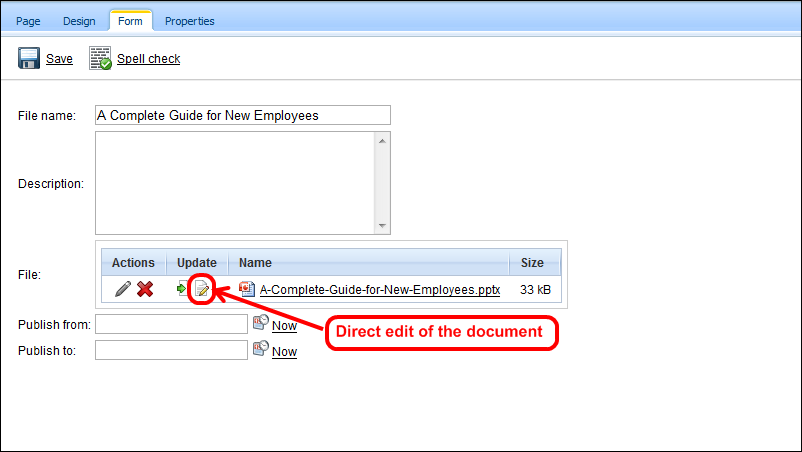 WebDAV support in CMSDesk