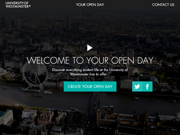 Westminster Virtual Open Day