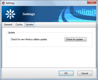 Updating the Kentico CMS program files
