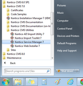 Running KSM 7.0 in Windows