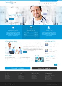 Responsive Template For Healthcare preview