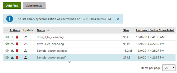 SharePoint library