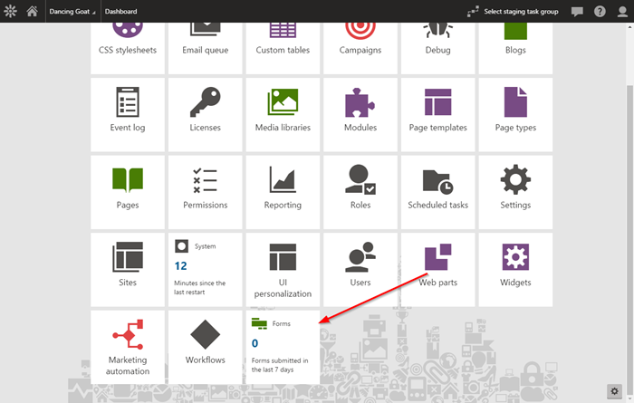 Forms Dashboard