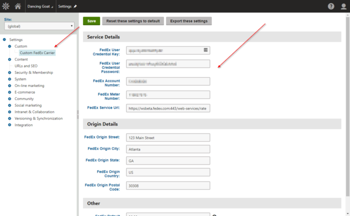 Custom Module Settings 2