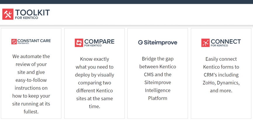 Toolkit for Kentico